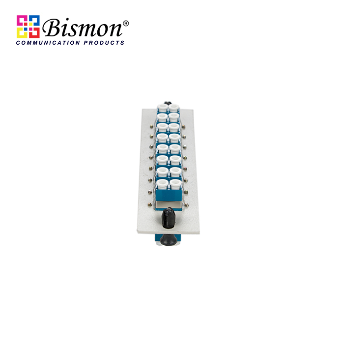 16 LC Snap-in adapter Plate Single-mode Full set